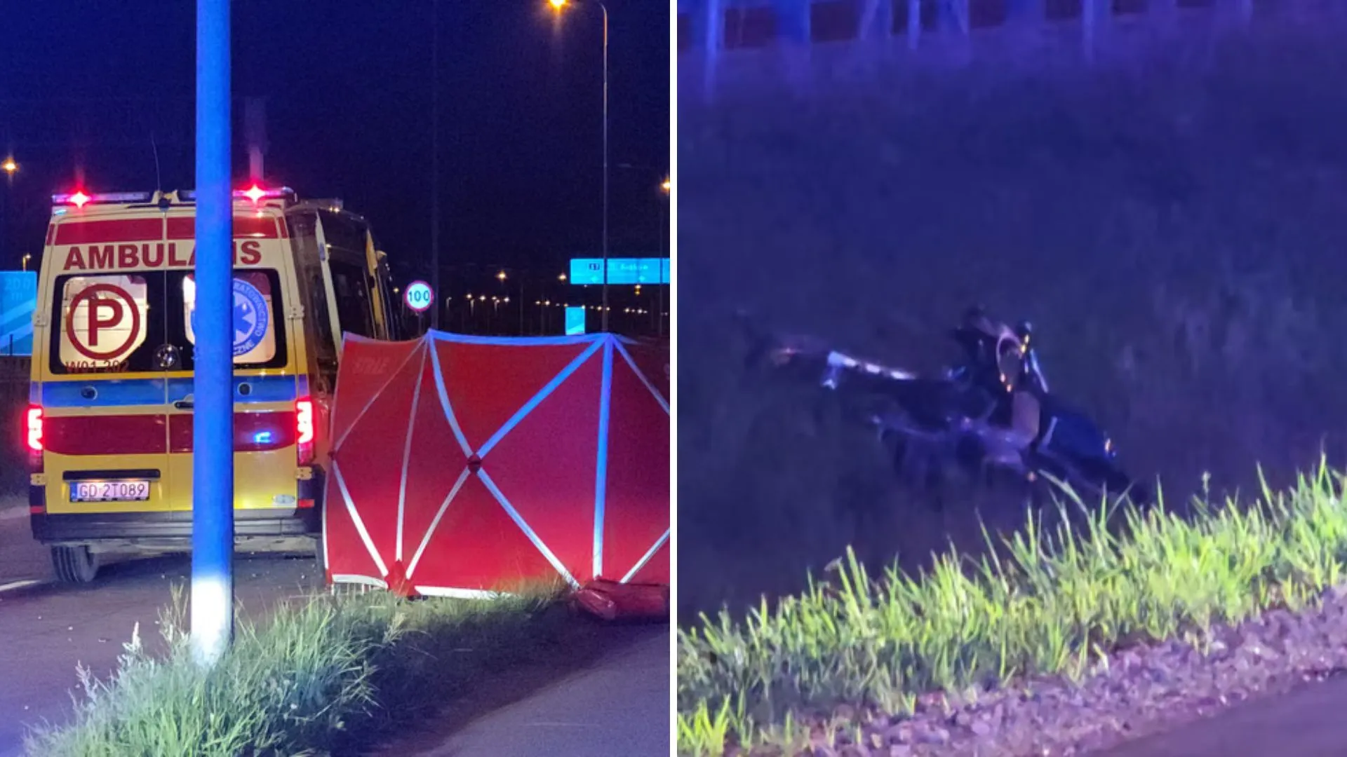 /FOTO/ Tragedie în Polonia: Un moldovean a murit pe loc într-un accident între două motociclete
