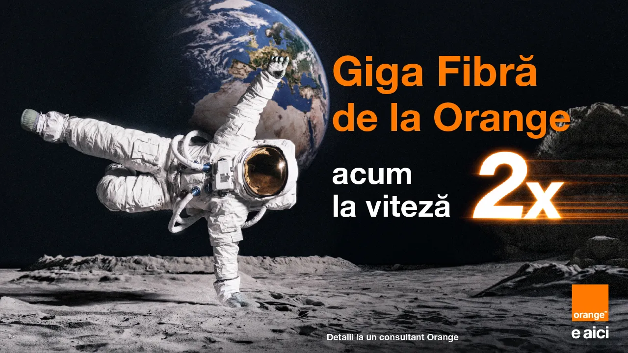 Orange Moldova lansează noile abonamente Giga Fibră cu viteze de până la 2,2 Gbps și Giga Box Wi‑Fi 7 /P/