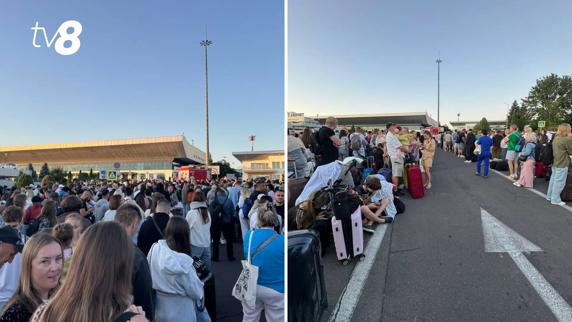 /VIDEO/ Alertă falsă cu bombă la Aeroportul Chișinău: Activitatea a fost reluată în regim normal