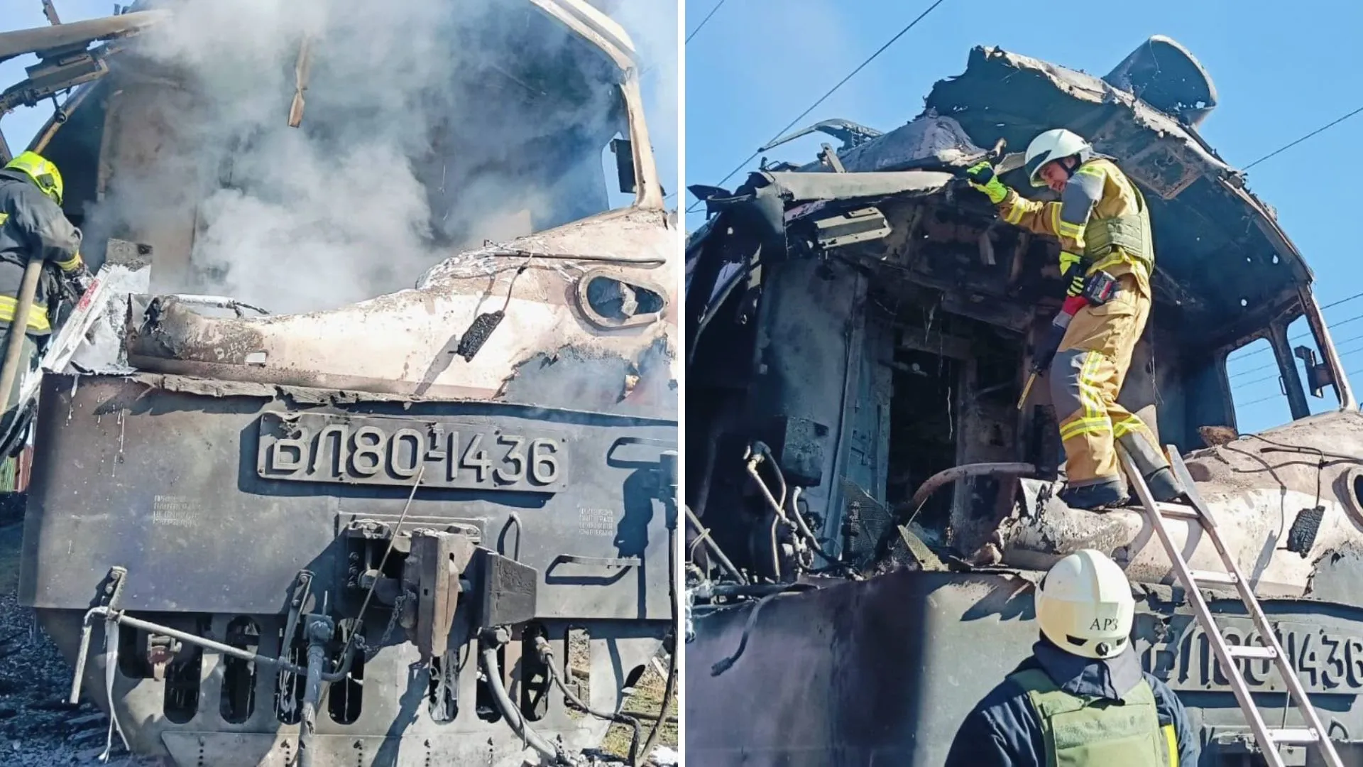 /VIDEO/ Tragedie pe calea ferată din Odesa: Un mecanic și ajutorul său, uciși într-un atac cu dronă rusească
