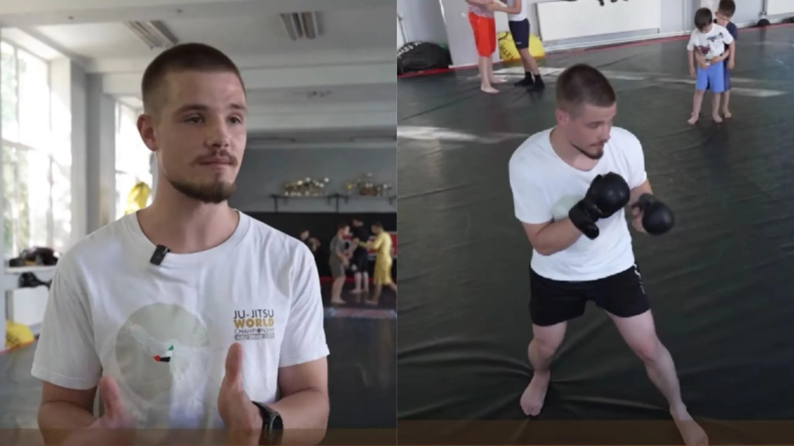 /VIDEO/ Între ring și halatul alb: Povestea lui Lucian Didenco, viitor medic și campion european la ju-jitsu contact