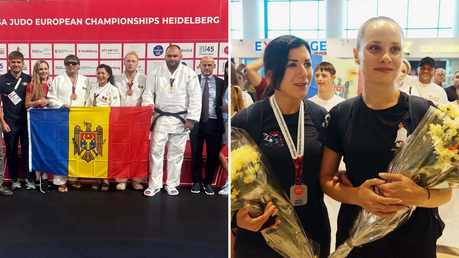 Parajudocanii moldoveni au făcut spectacol la Europene: Patru medalii cucerite în Germania