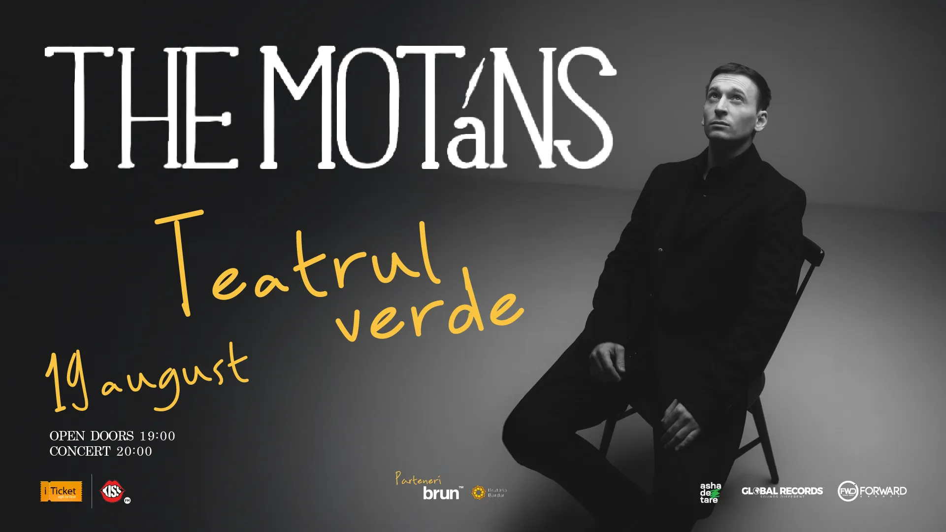Întoarce-mă-n august din nou.” Mâine, The Motans revine la Teatrul Verde