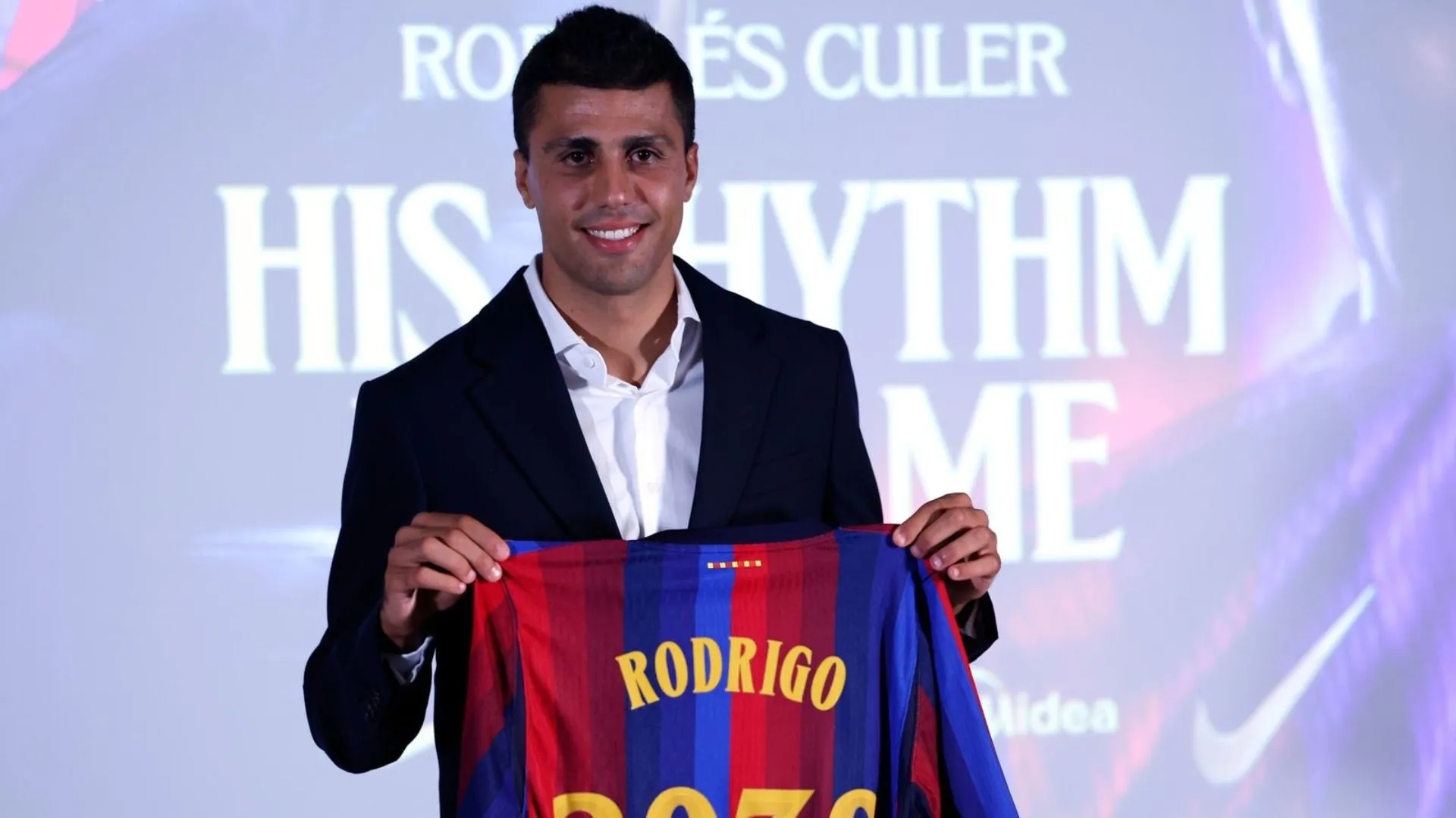 /VIDEO/ Transferul lui Rodri a fost anunțat oficial: Cum a fost prezentat la FC Barcelona
