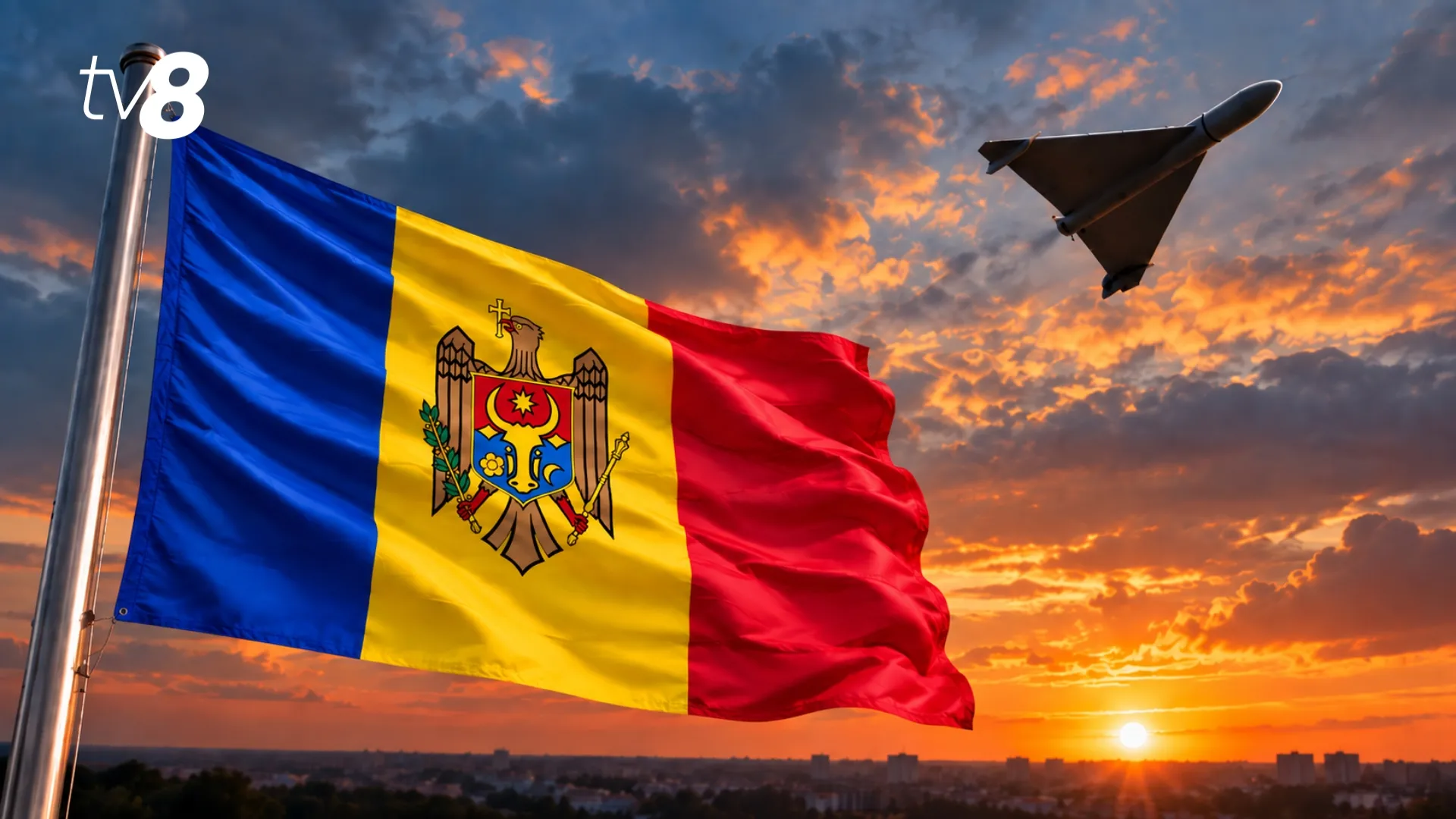 dronă Moldova