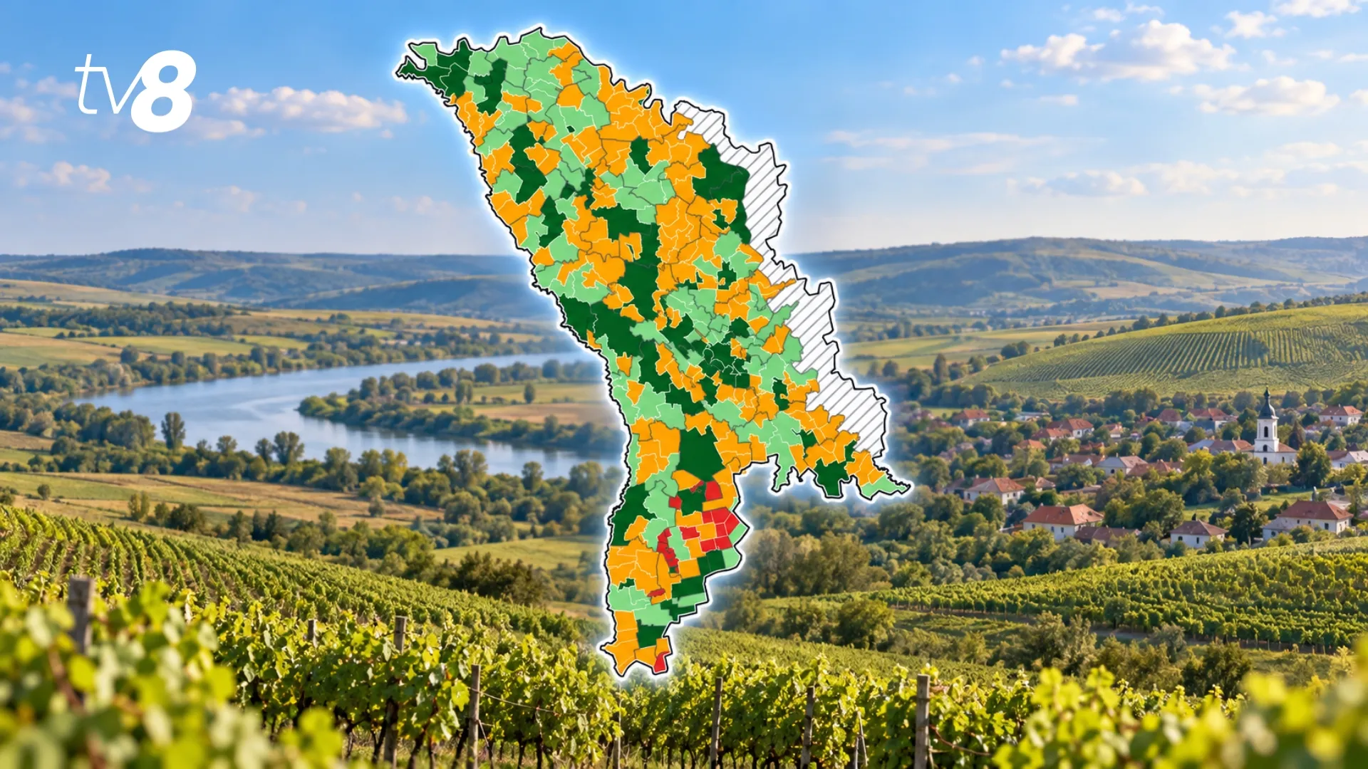harta moldovei