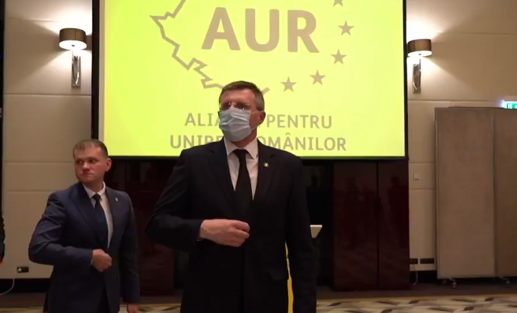 Кадр: facebook/Alianța pentru Unirea Românilor - AUR Moldova